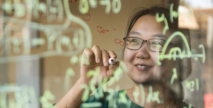 Photo of a student